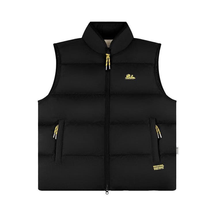 Aimé Leon Dore Windstopper Unisphere Down Puffer Vest By GORE-TEX Labs Jet Black