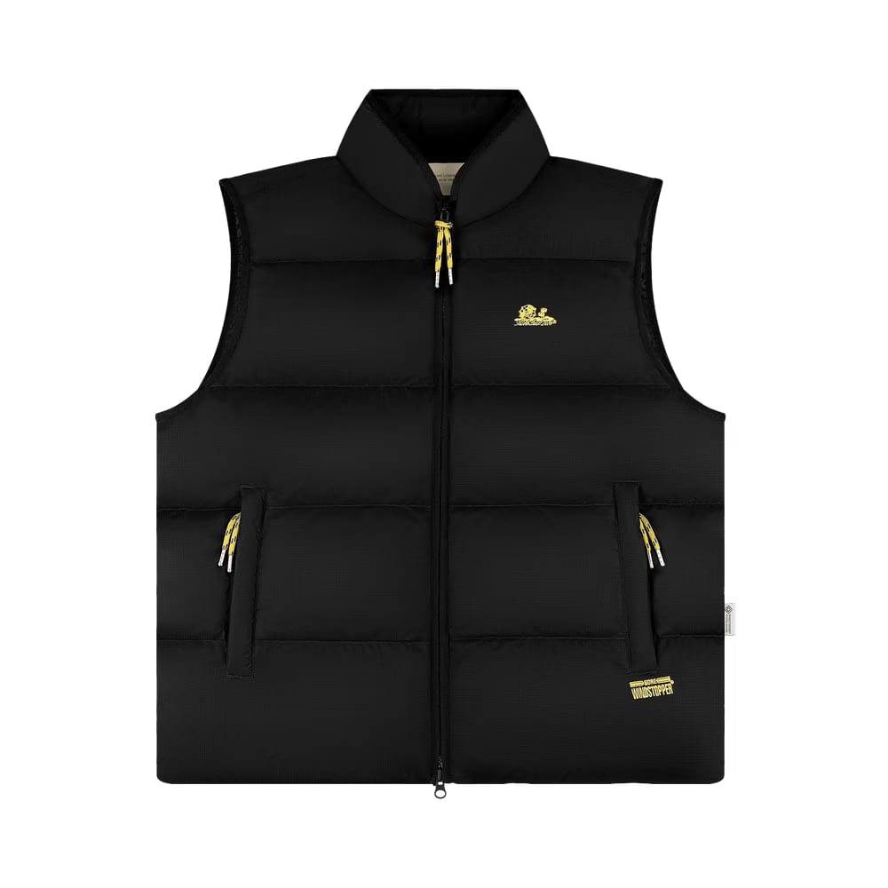 Aimé Leon Dore Windstopper Unisphere Down Puffer Vest By GORE-TEX Labs Jet Black