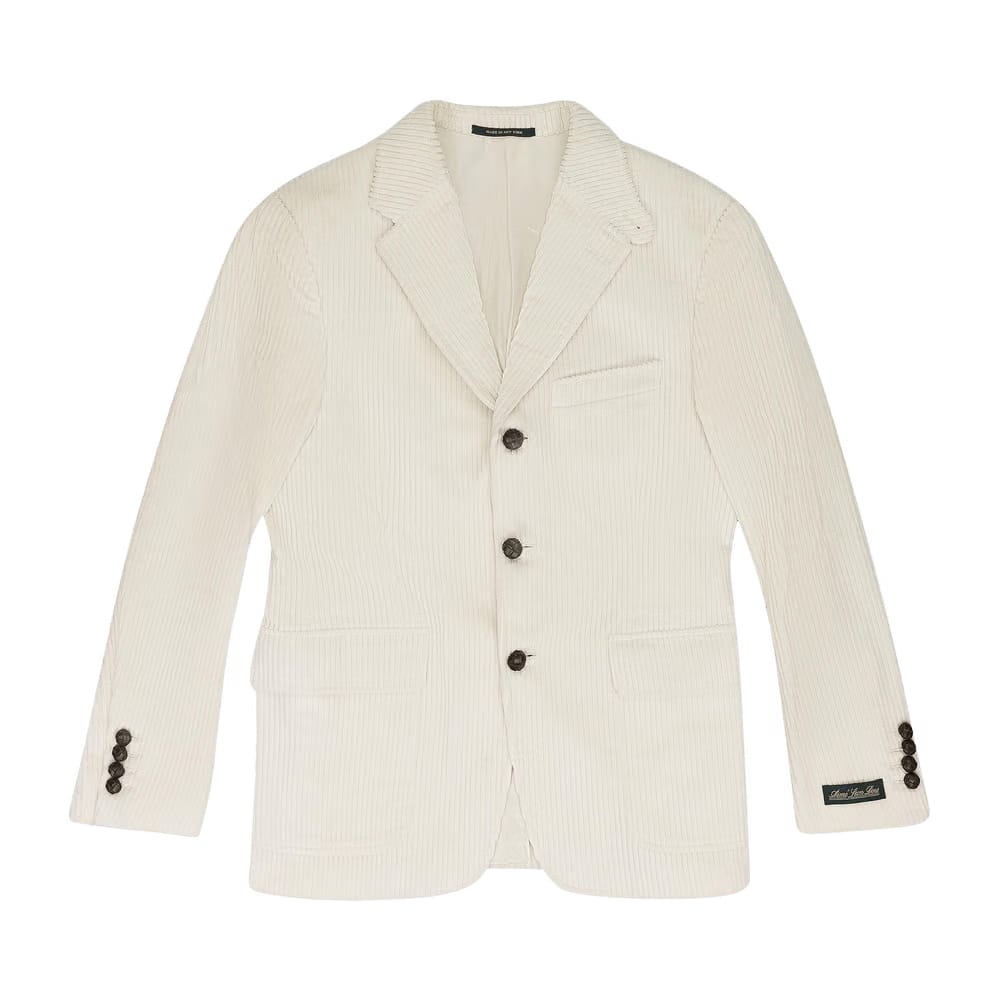 Aimé Leon Dore Corduroy Suit Jacket Off-White
