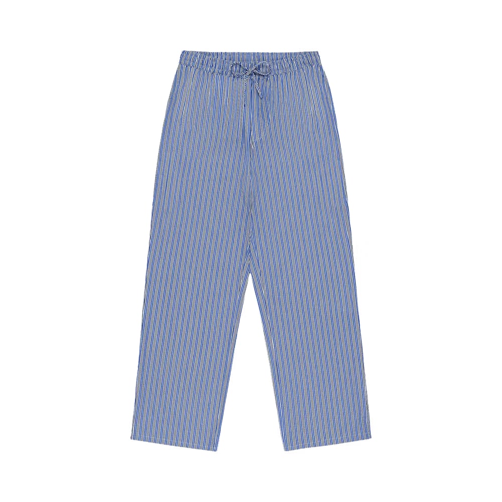 Aimé Leon Dore Cotton Lounge Pant Blue Stripe