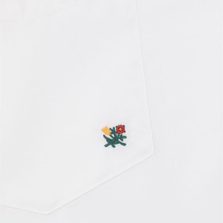 Aimé Leon Dore Crest Oxford Shirt Bright White