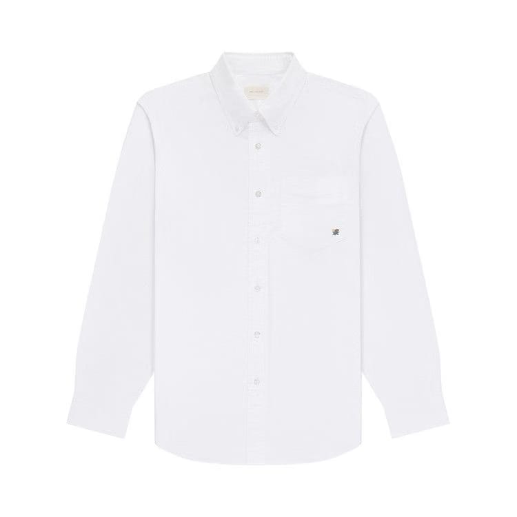 Aimé Leon Dore Crest Oxford Shirt Bright White