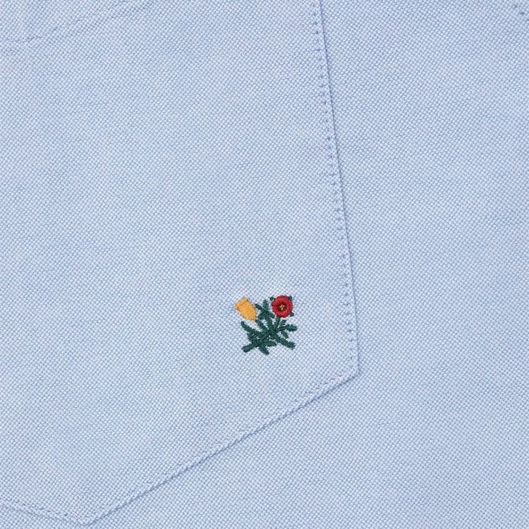 Aimé Leon Dore Crest Oxford Shirt Oxford Blue