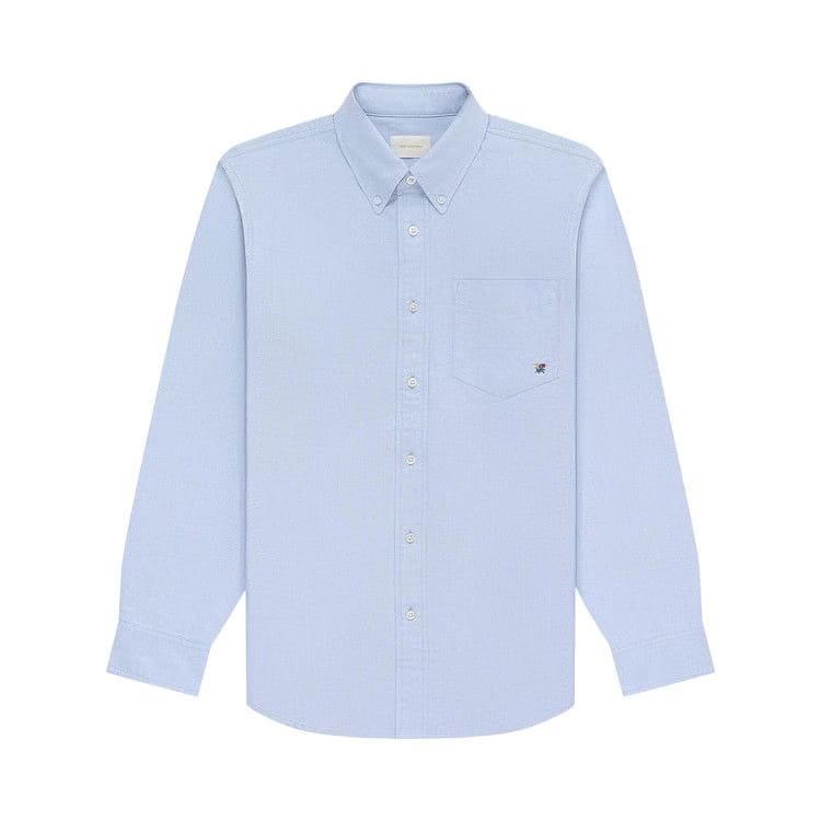 Aimé Leon Dore Crest Oxford Shirt Oxford Blue