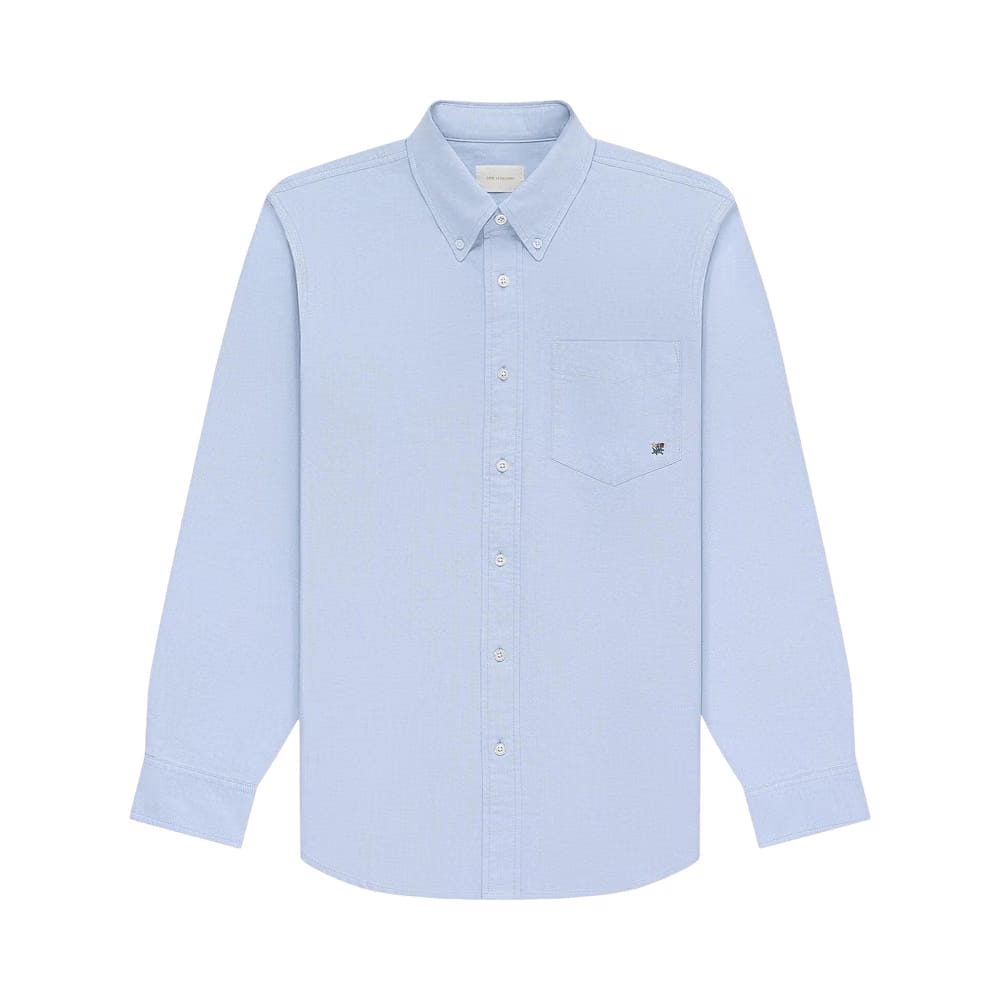 Aimé Leon Dore Crest Oxford Shirt Oxford Blue