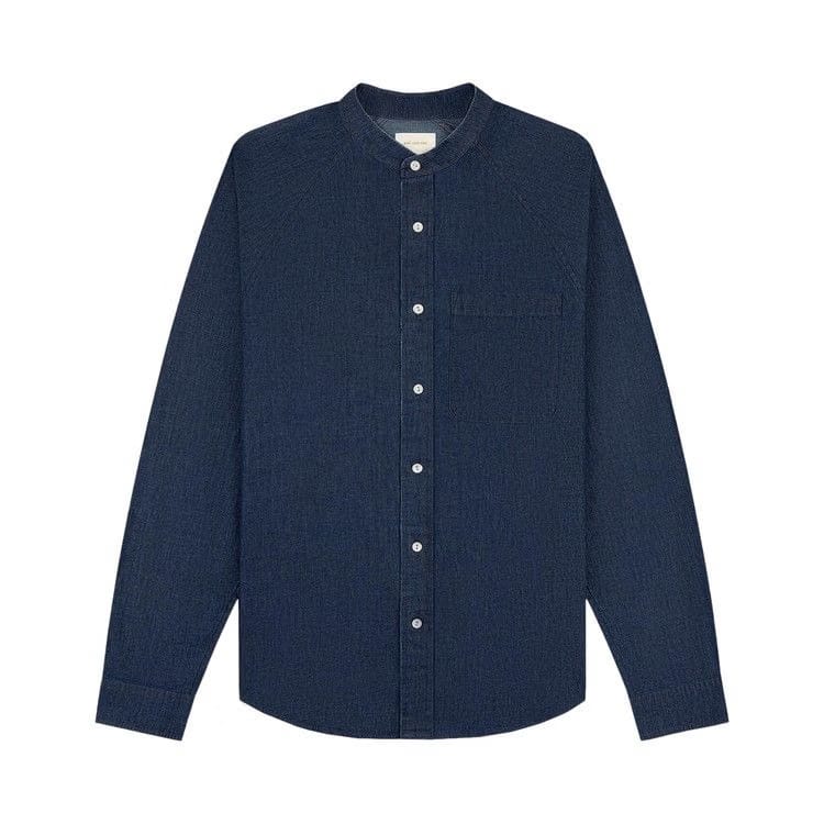 Aimé Leon Dore Denim Collarband Shirt Mid Wash