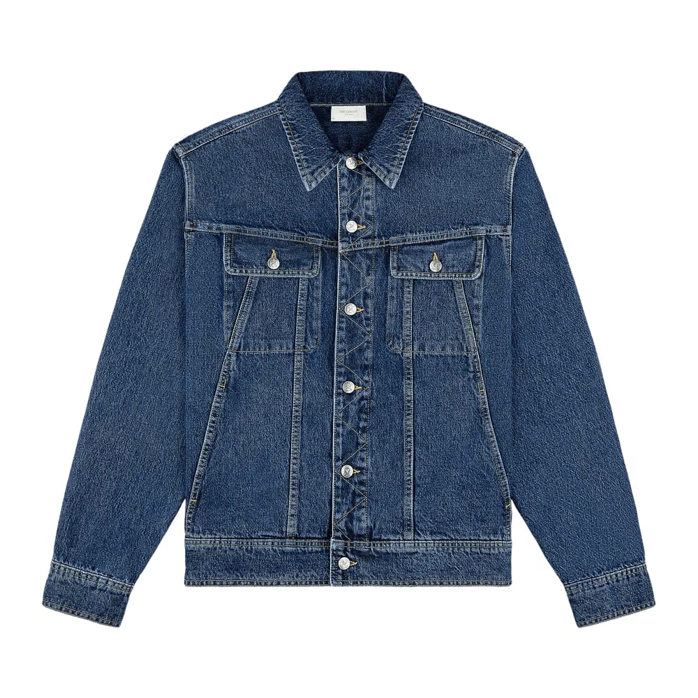 Aimé Leon Dore Denim Trucker Jacket Medium Wash