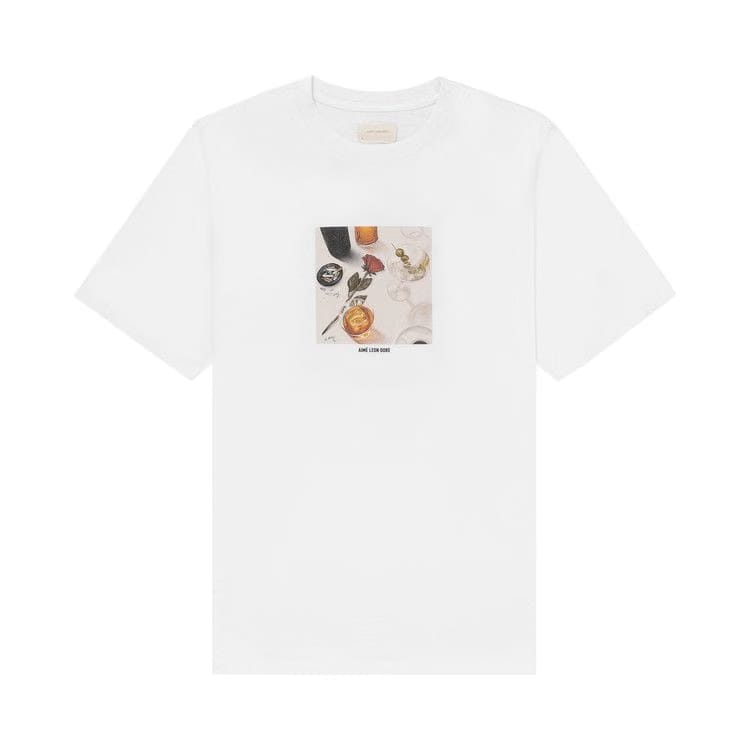 Aimé Leon Dore Dinner Scene T-Shirt Bright White