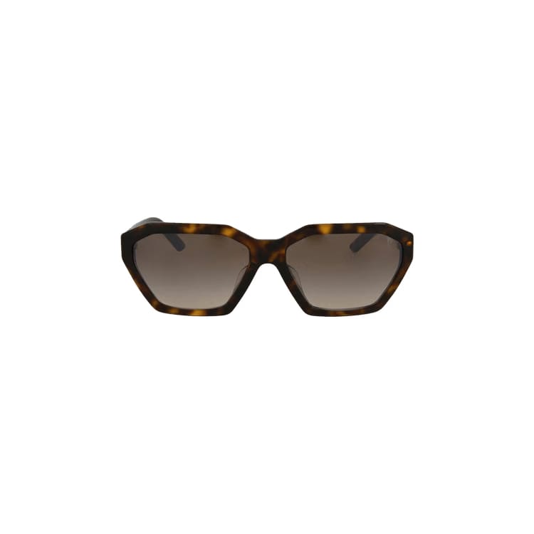 Prada Rectangle-Frame Sunglasses Brown