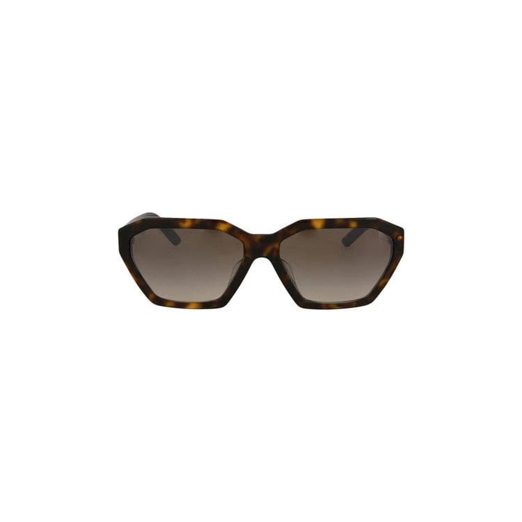 Prada Rectangle-Frame Sunglasses Brown