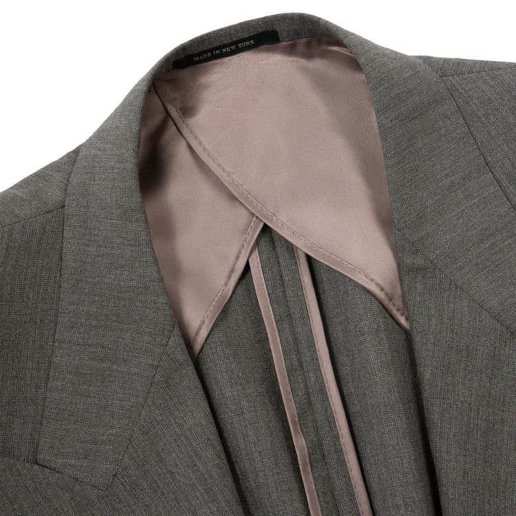 Aimé Leon Dore Double-Breasted Tropical Wool Suit Jacket Green