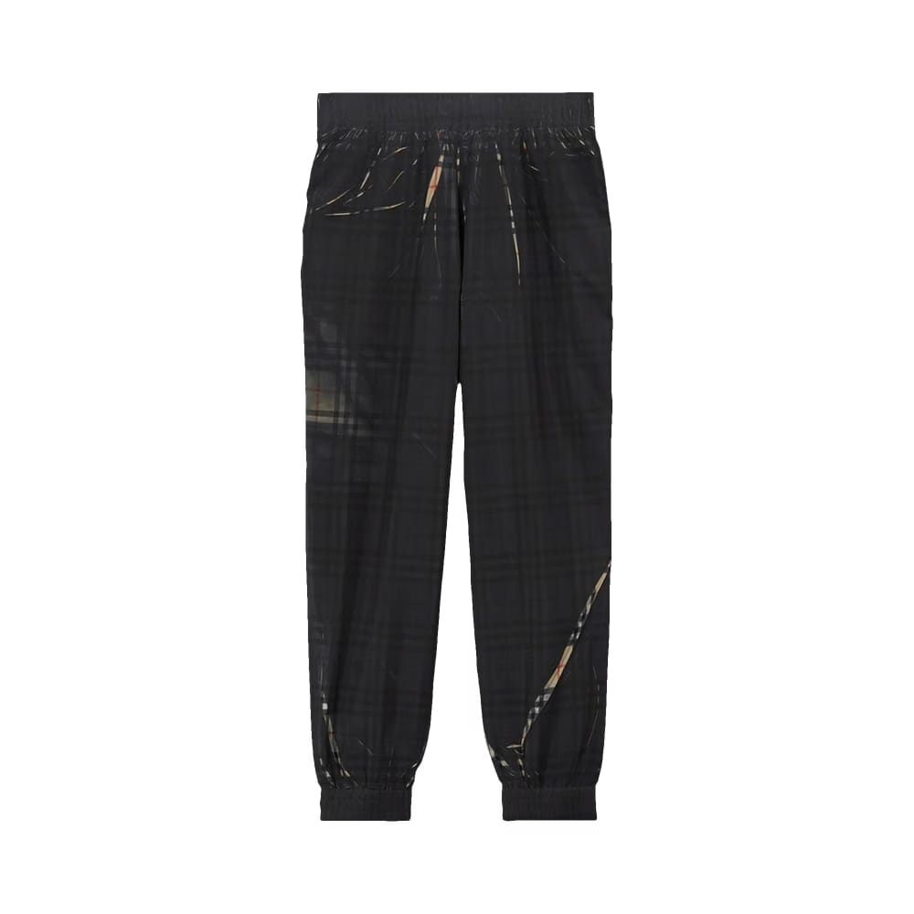 Burberry Sliced Check Jogging Pants Archive Beige