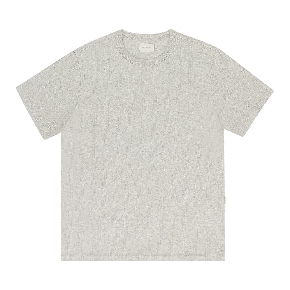 Aimé Leon Dore Drop Needle Uniform T-Shirt Oatmeal Melange
