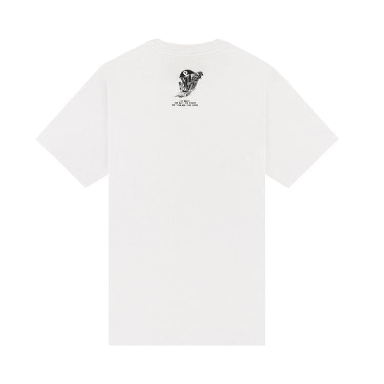 Aimé Leon Dore Fat Beats Graphic T-Shirt Bright White