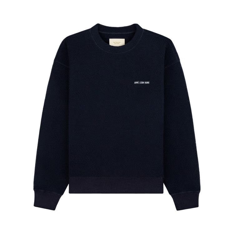 Aimé Leon Dore Fleece Crewneck Sweatshirt Sky Captain