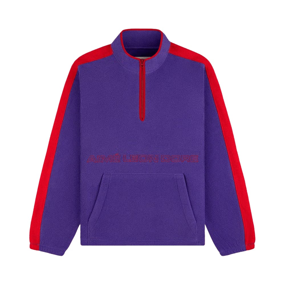 Aimé Leon Dore Fleece Mountain Pullover Gentian Purple