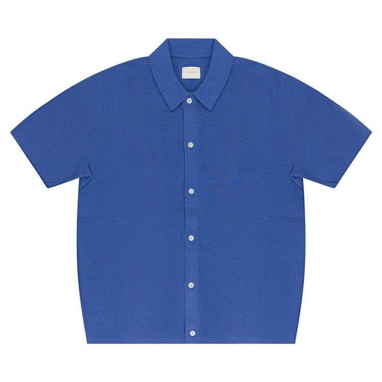 Aimé Leon Dore Full Button Polo Cardigan Periwinkle