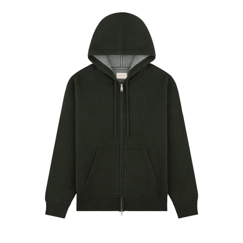 Aimé Leon Dore Full-Zip Pavilion Cashmere Hoodie Rosin