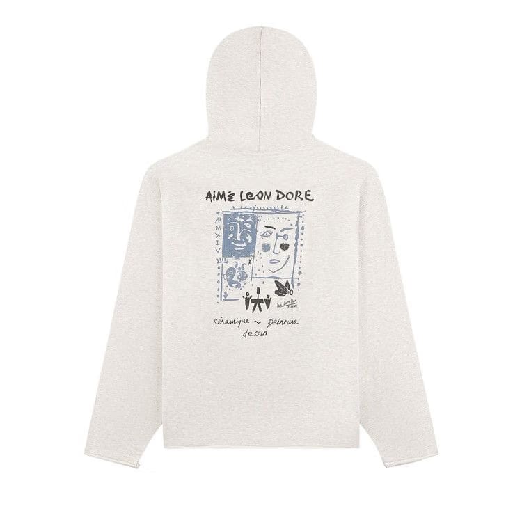 Aimé Leon Dore Gallery Hoodie Oatmeal