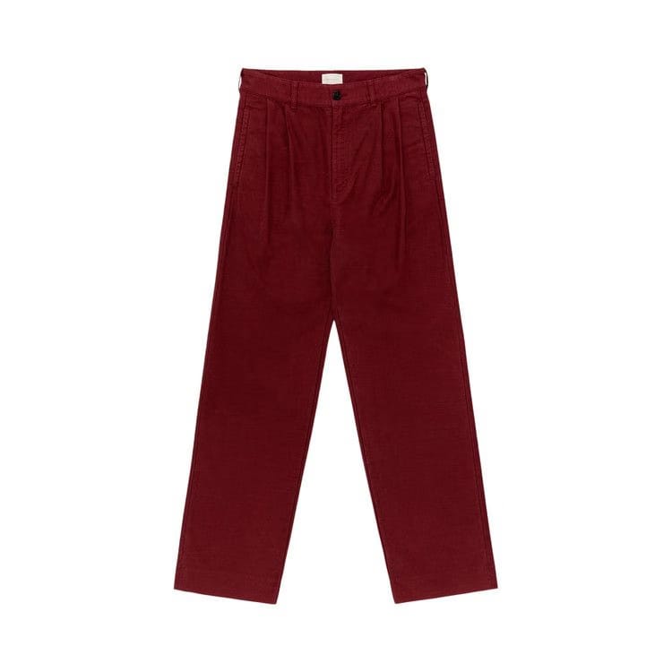 Aimé Leon Dore Garment Dyed Double Pleated Pant Chocolate