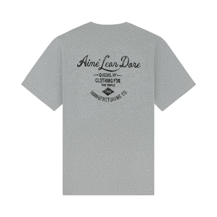 Aimé Leon Dore General Store Pocket T-Shirt Gym Grey