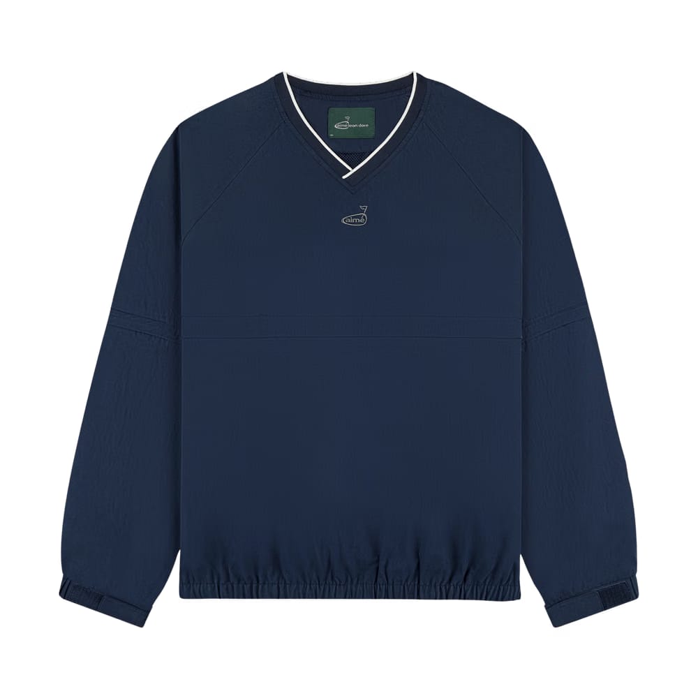 Aimé Leon Dore Golf Convertible Pullover Navy Blazer