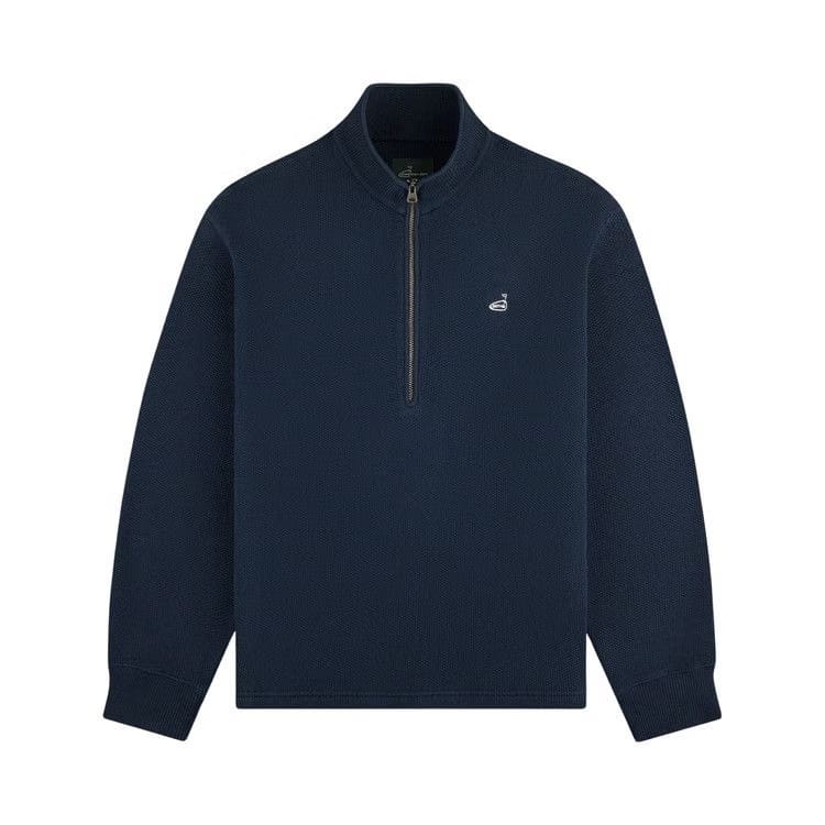 Aimé Leon Dore Golf Half Zip Pullover Navy Blazer