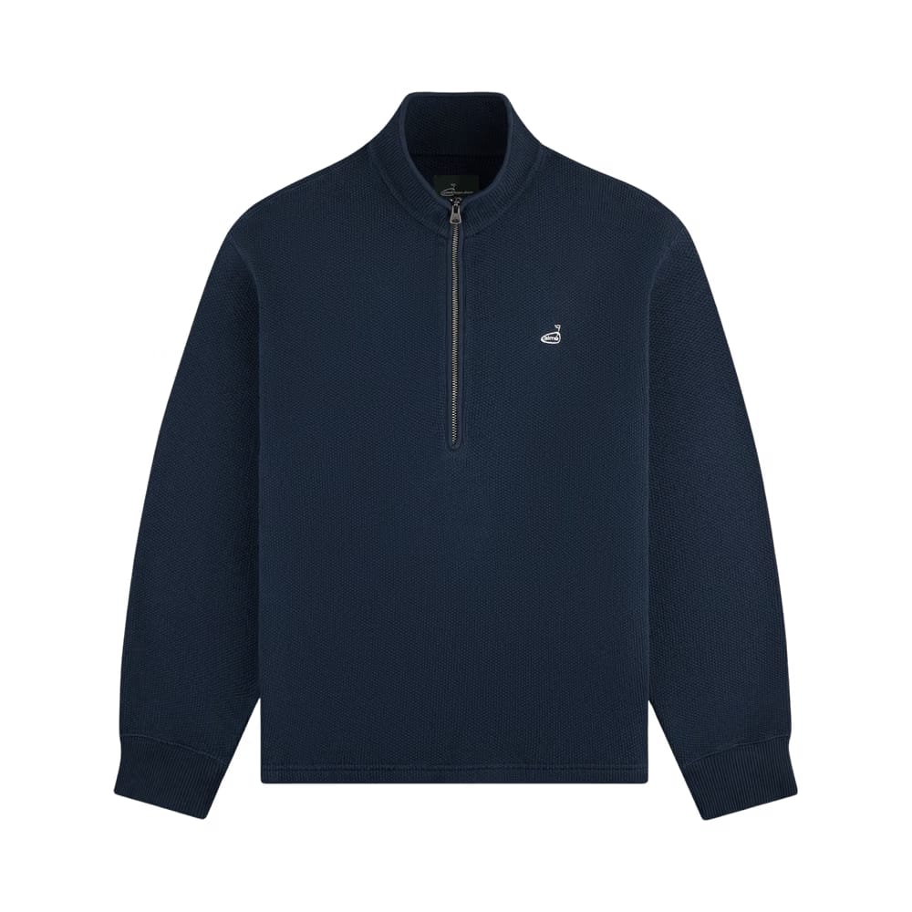 Aimé Leon Dore Golf Half Zip Pullover Navy Blazer