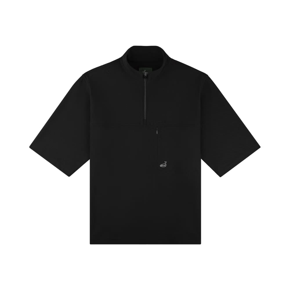 Aimé Leon Dore Golf Quarter Zip Pullover Jet Black