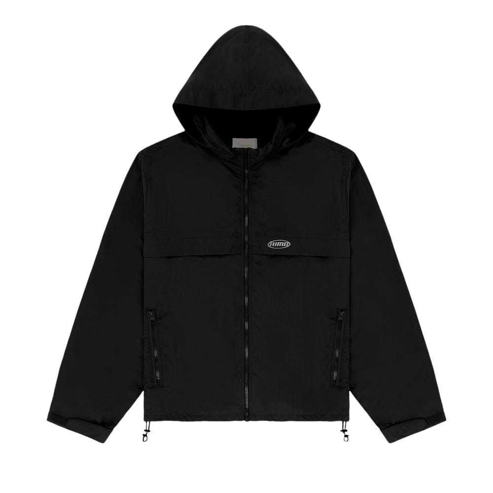 Aimé Leon Dore Sport Logo Windbreaker Jet Black