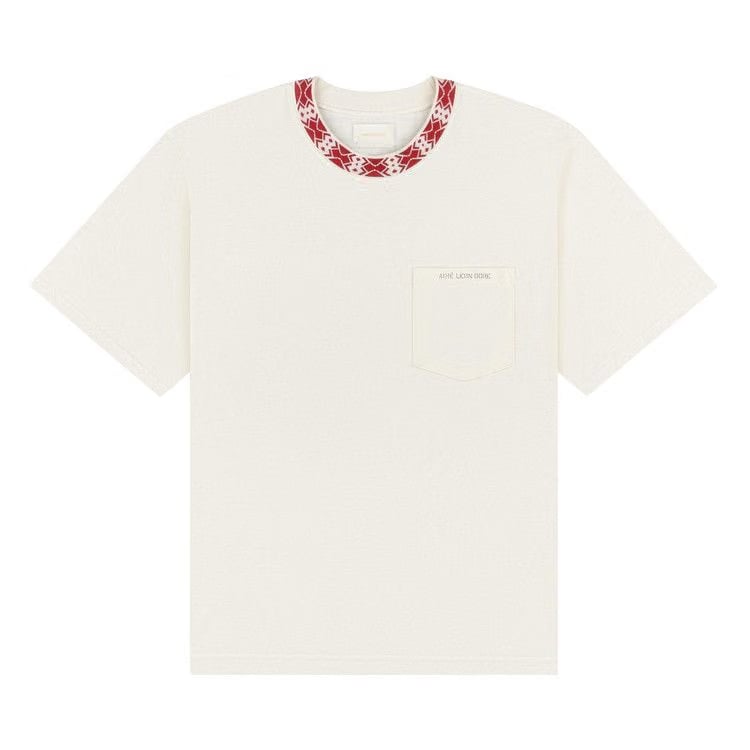 Aimé Leon Dore Jacquard Collar Pocket T-Shirt Pristine