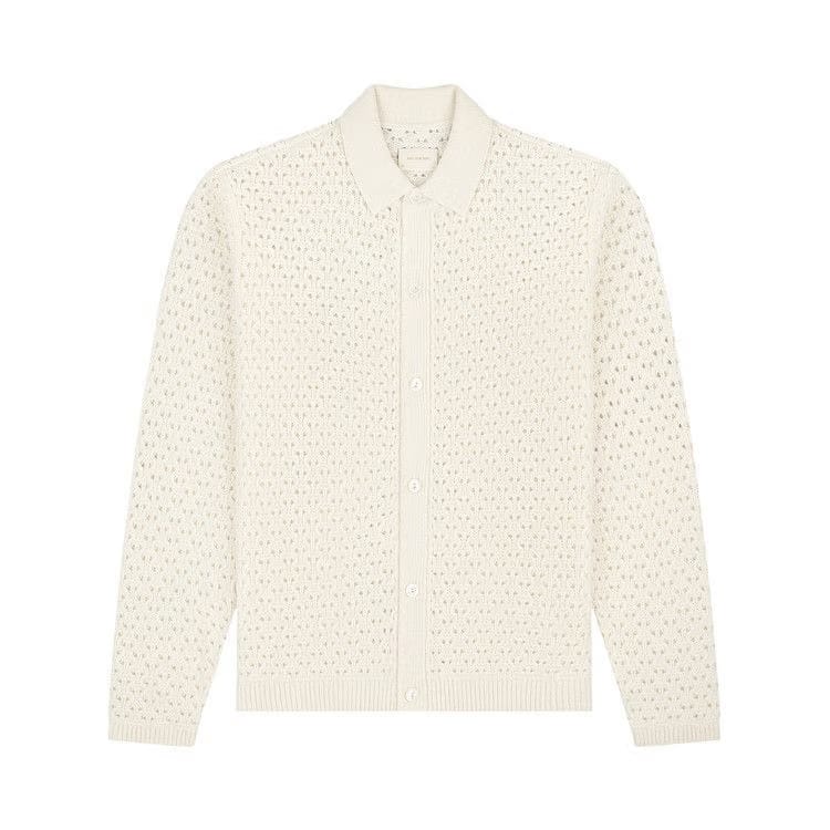 Aimé Leon Dore Knit Polo Cardigan Pristine