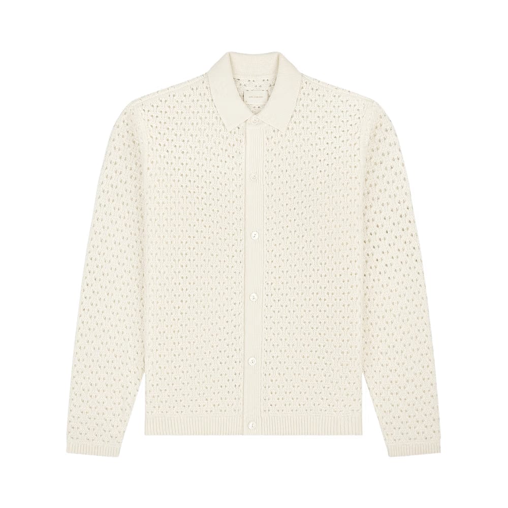 Aimé Leon Dore Knit Polo Cardigan Pristine
