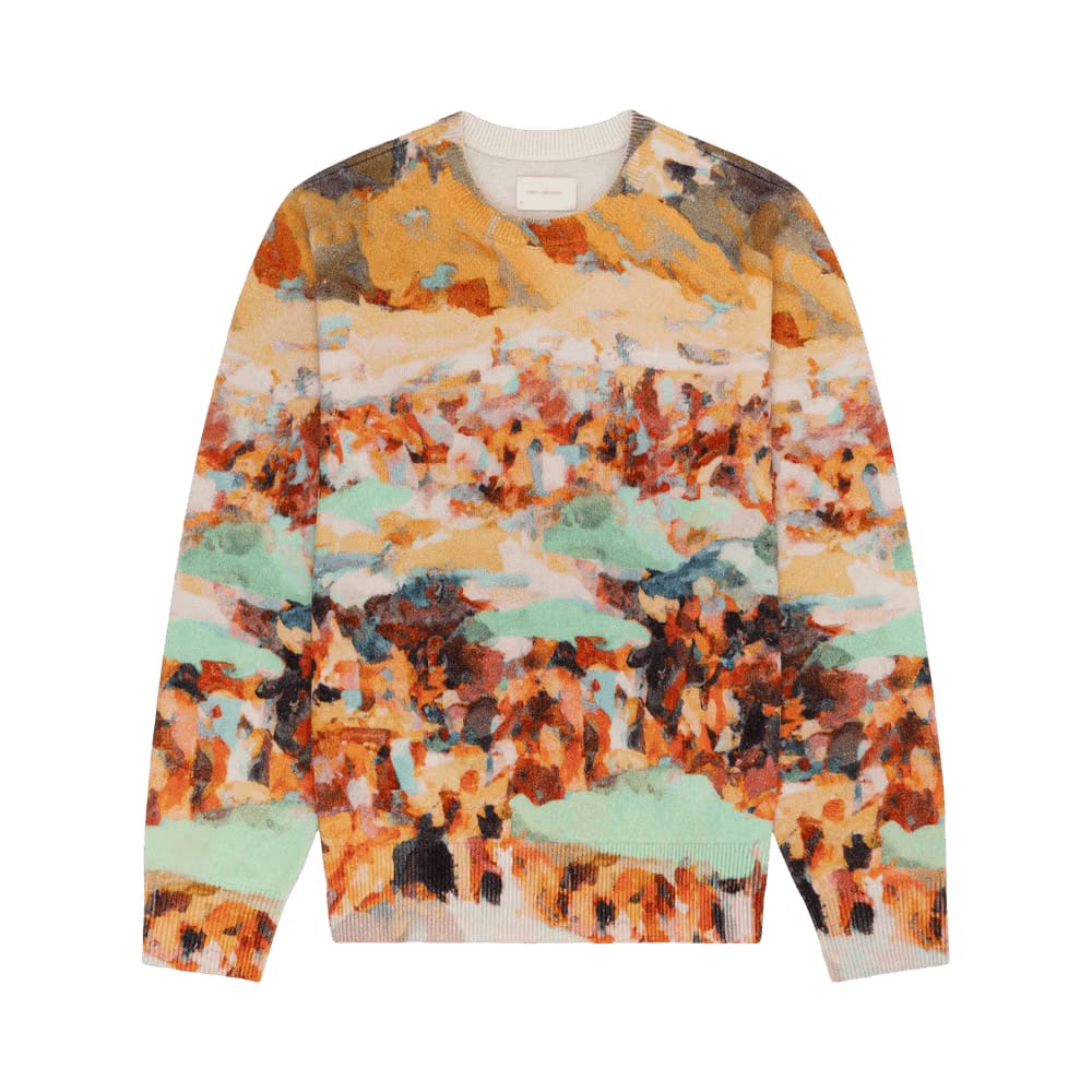 Aimé Leon Dore Landscape Sweater Multicolor