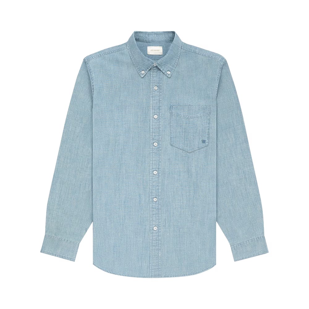 Aimé Leon Dore Lightweight Denim Shirt Light Wash