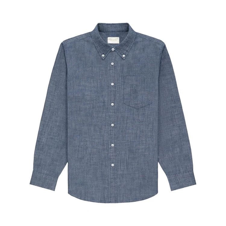 Aimé Leon Dore Lightweight Denim Shirt Mid Wash