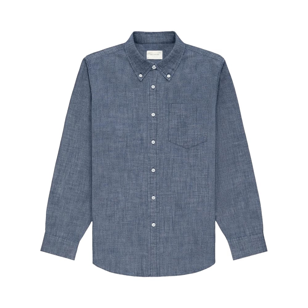 Aimé Leon Dore Lightweight Denim Shirt Mid Wash