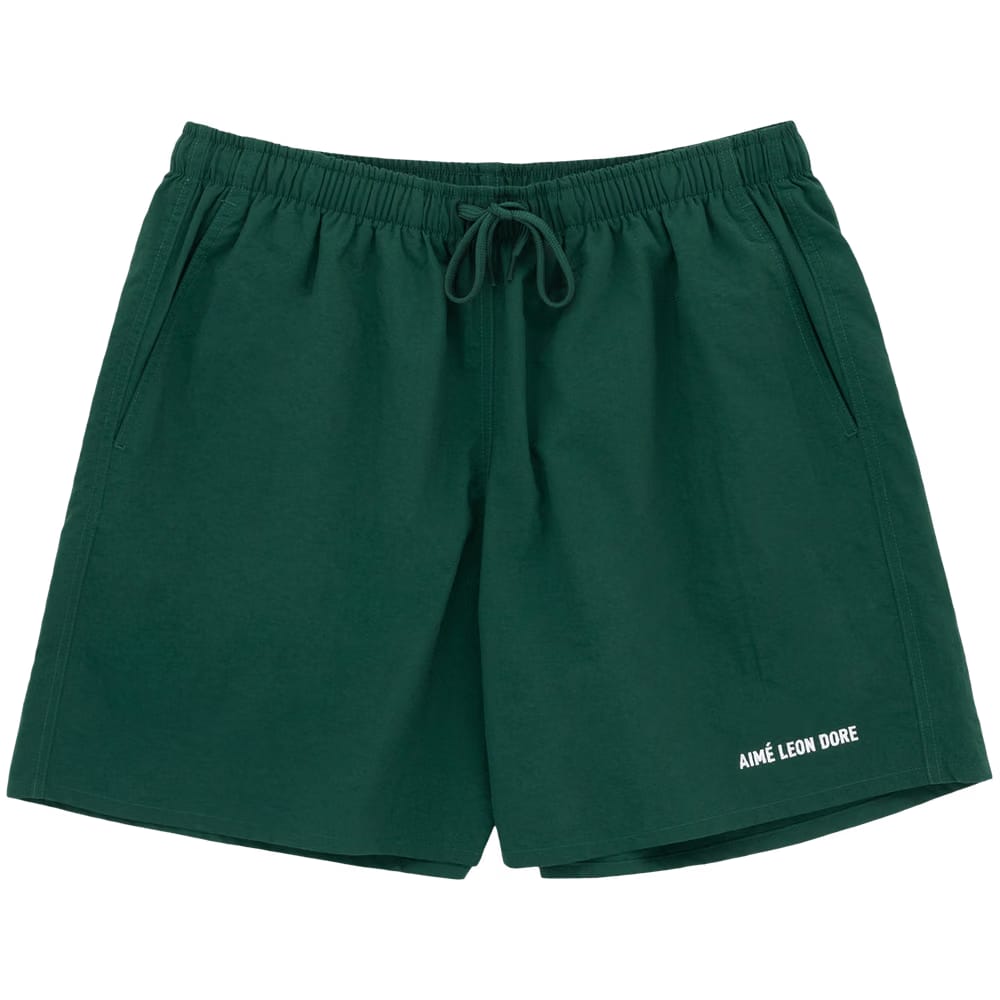 Aimé Leon Dore Logo Swim Shorts Botanical Green