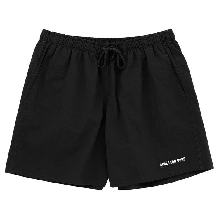 Aimé Leon Dore Logo Swim Shorts Jet Black