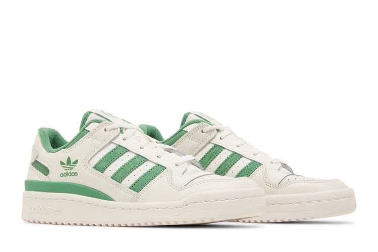 Forum Low CL White Preloved Green