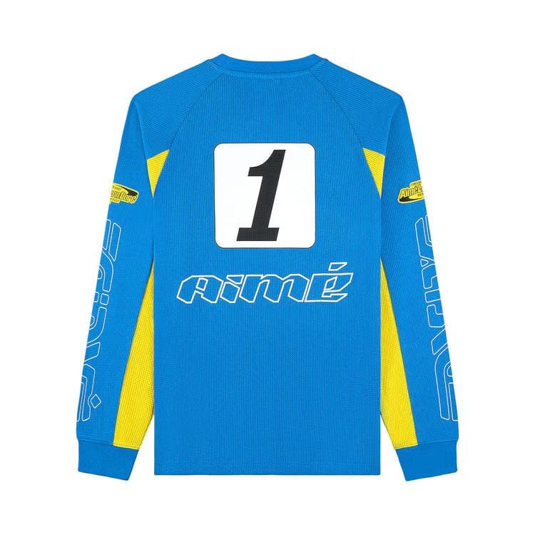 Aimé Leon Dore Long-Sleeve Mesh Waverunner T-Shirt Super Sonic