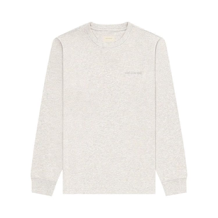 Aimé Leon Dore Long-Sleeve Tonal Logo T-Shirt Oatmeal
