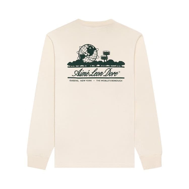 Aimé Leon Dore Long-Sleeve Unisphere T-Shirt Pristine