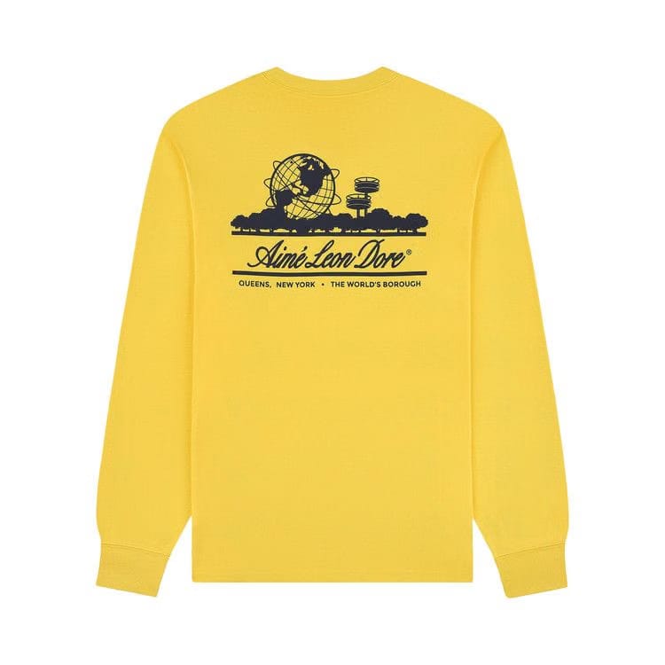 Aimé Leon Dore Long-Sleeve Unisphere T-Shirt Sunstruck