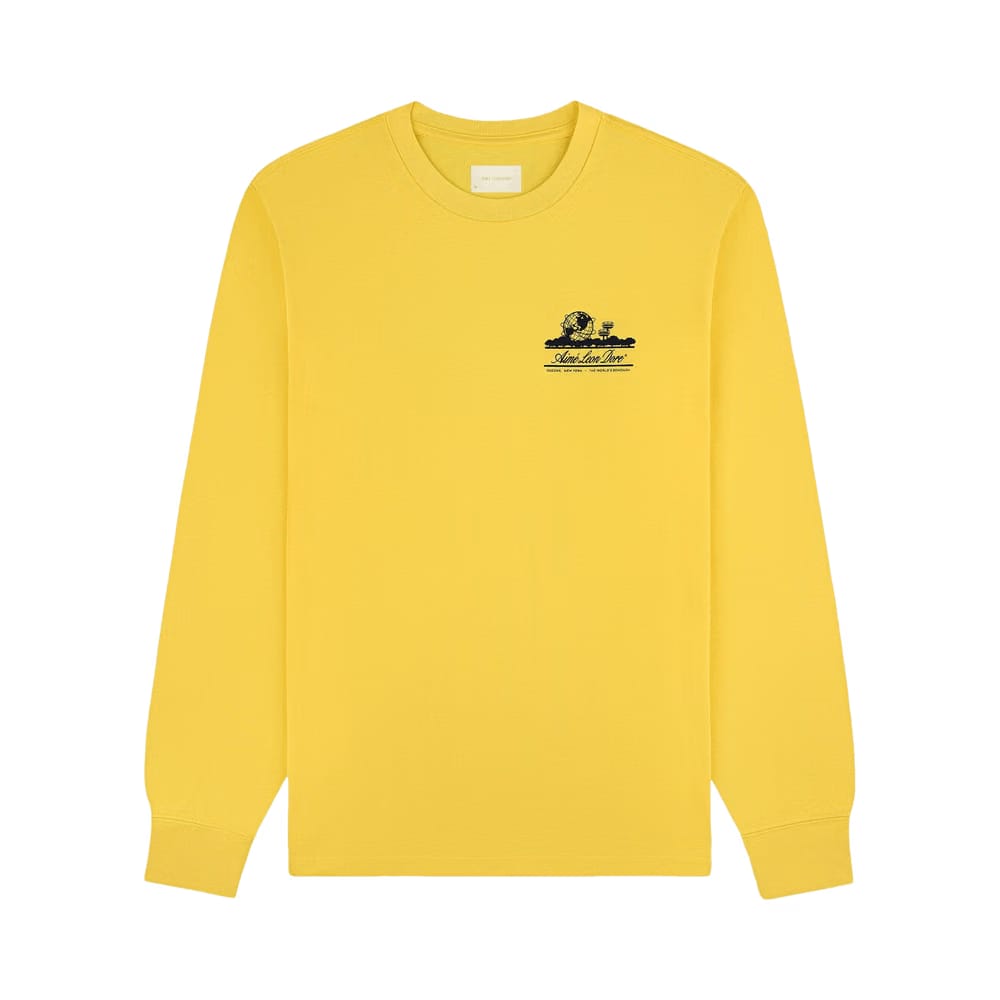 Aimé Leon Dore Long-Sleeve Unisphere T-Shirt Sunstruck
