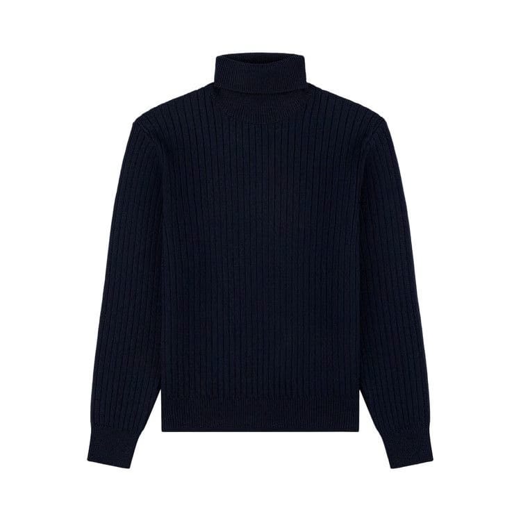 Aimé Leon Dore Merino Wool Turtleneck Navy Blazer
