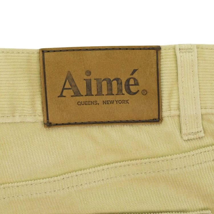 Aimé Leon Dore Micro Cord Relaxed Fit Jeans Cream