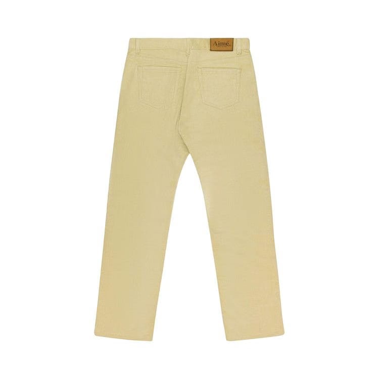Aimé Leon Dore Micro Cord Relaxed Fit Jeans Cream