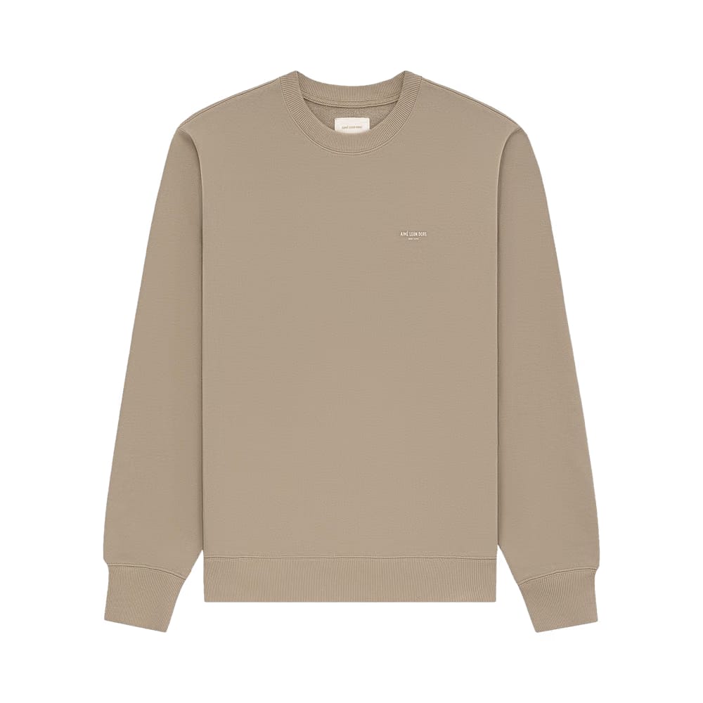 Aimé Leon Dore Micro Logo Crewneck Sweatshirt Laurel Oak