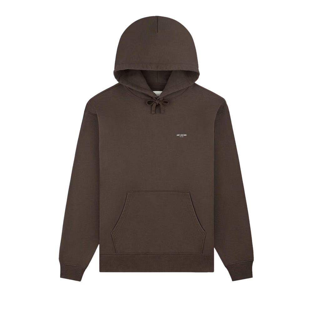 Aimé Leon Dore Micro Logo Hoodie Coffee Bean